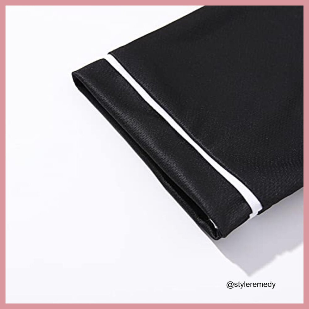 Polyester Baseball Jersey Button Down Crop Top V-… - image 4